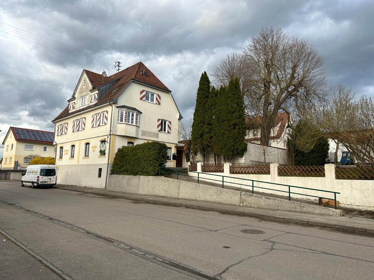 Brauereigasthof Schluesselkeller Giengen an der Brenz Bagian luar foto
