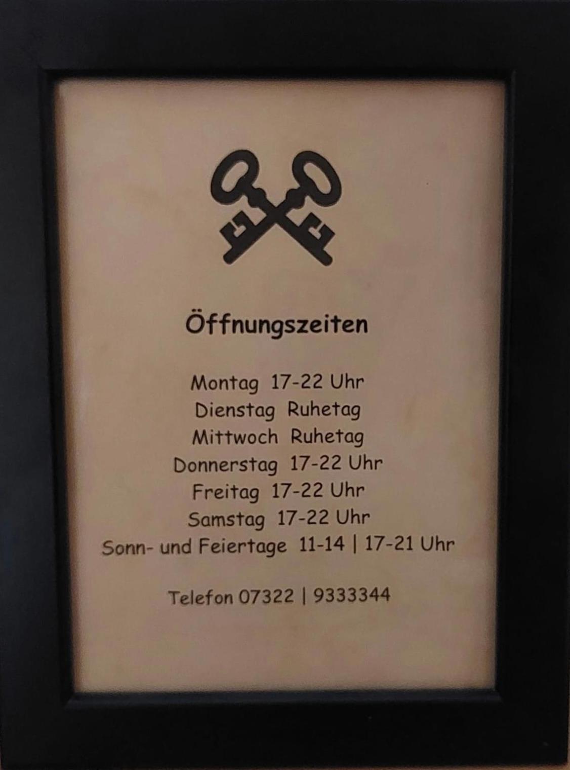 Brauereigasthof Schluesselkeller Giengen an der Brenz Bagian luar foto